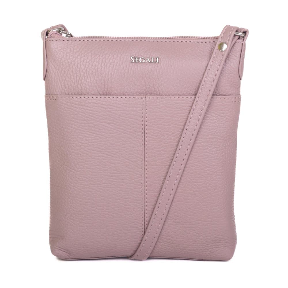 Dámská kabelka kožená SEGALI 7001 B cameo rose - náhled 4