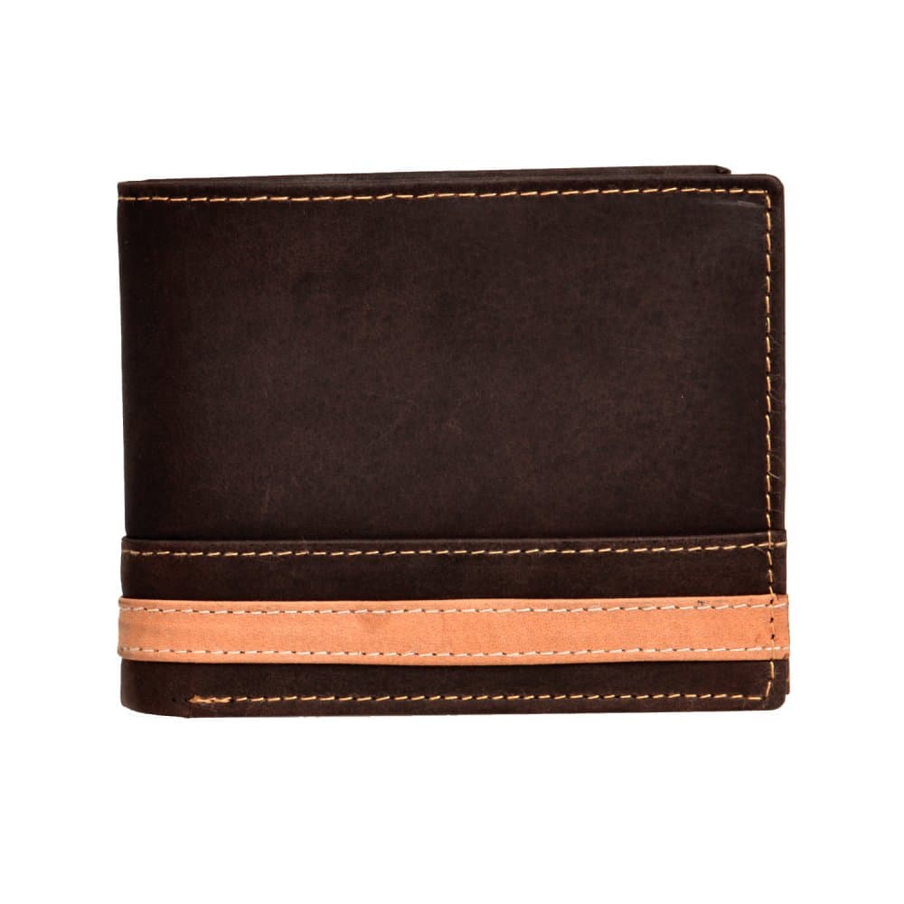 Pánská kožená peněženka HTW-104 hnědá - náhled 1