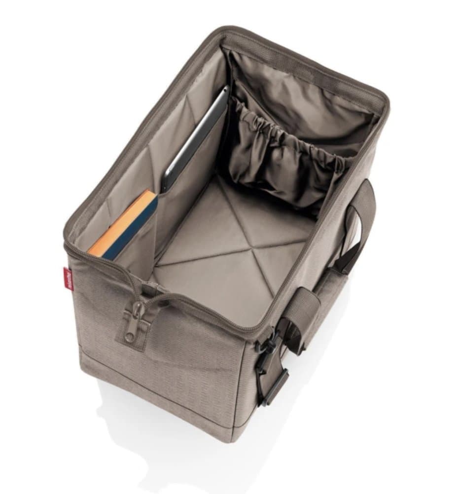 Dámská cestovní taška Reisenteh Allrounder M Herringbone mokka MS6054 - náhled 3