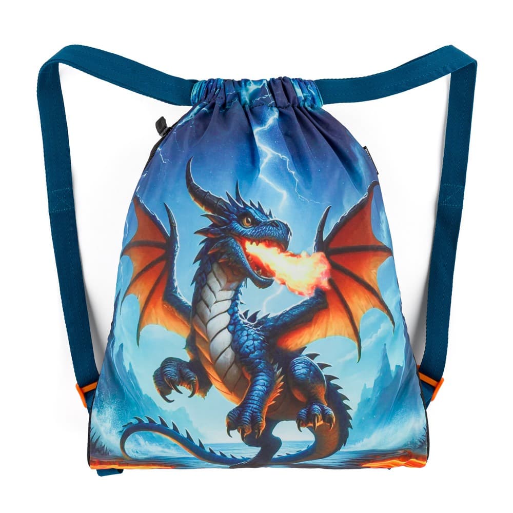 Sáček na tělocvik CITY BAG LUMI 26 D drak