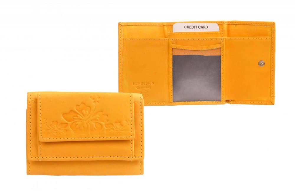 Dámská malá žlutá peněženka 7116-A YELLOW - náhled 1
