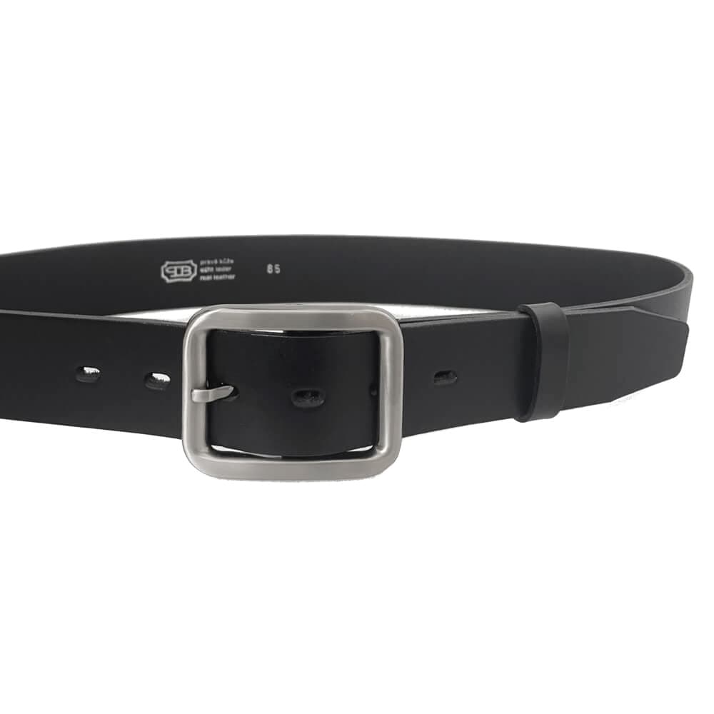 Penny Belts kožený pásek 4163 černý 100 cm - náhled 1