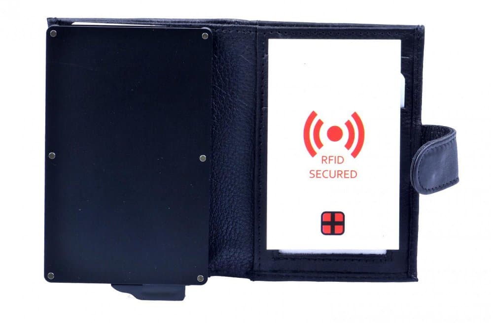 Pouzdro na karty s RFID ochranou LBC-118 černé - náhled 4