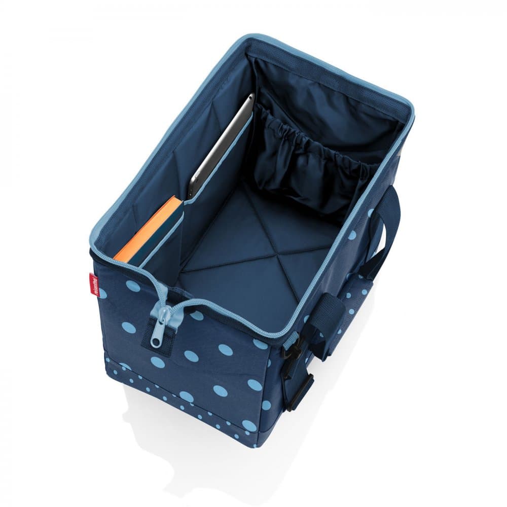 Dámská cestovní taška allrounder M mixed dots blue MS4080 - náhled 3