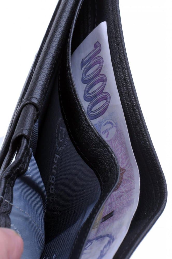 Pánská kožená peněženka Bugatti BANDA černá 49133201 - náhled 3
