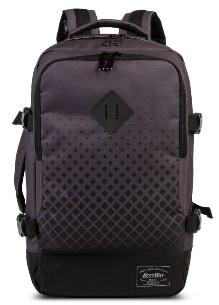 Bestway kabinové zavazadlo, batoh do letadla cabin pro Small 40290-1701 tmavě šedý/černý - náhled 5