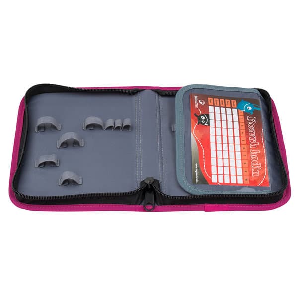 Bagmaster Školní penál CASE EPSON 8 A - kočky black/pink/green - náhled 4