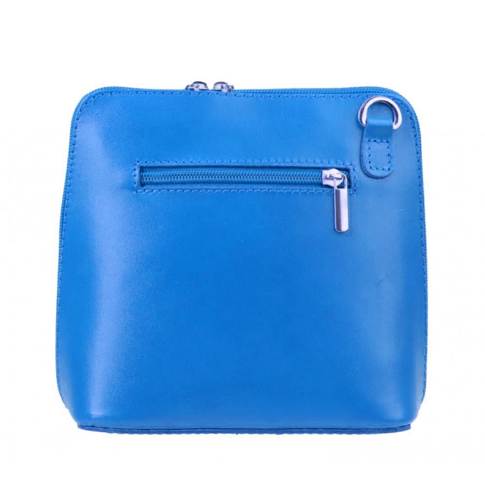 Giglio leather Malá dámská kožená kabelka 133 modrá - náhled 2