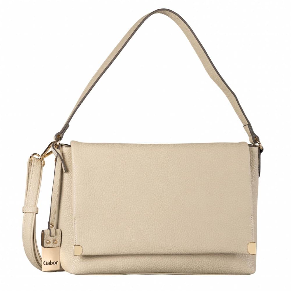 Gabor Gela Flap Bag M Beige – elegantní dámská béžová kabelka 011649