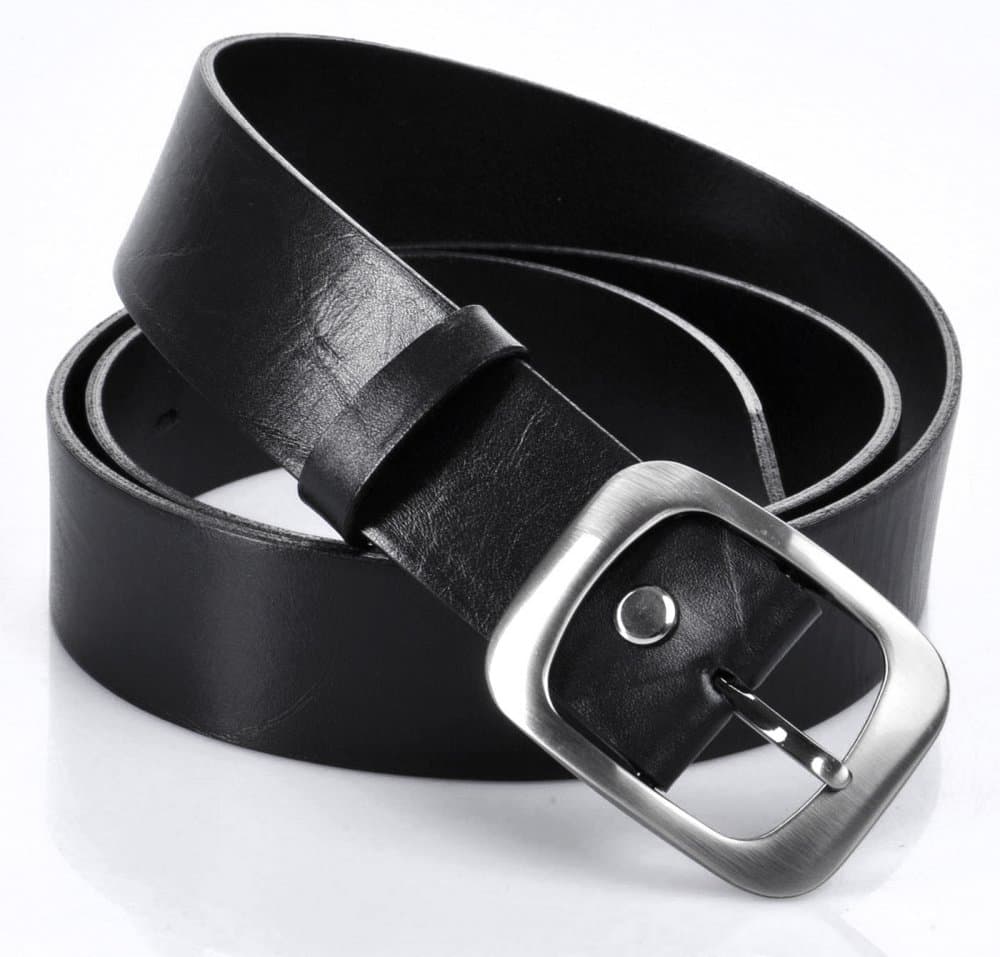 Penny Belts dámský kožený černý pásek 9962