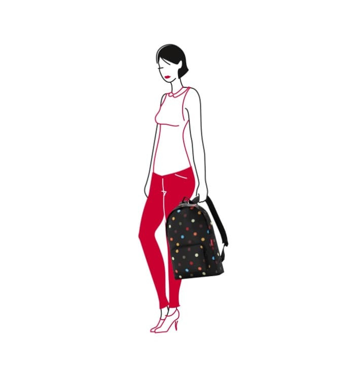 Reisenthel Mini Maxi rucksack dots AP7009 - náhled 5
