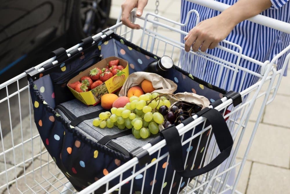 Nákupní taška do nákupního košíku easyshoppingbag dots UJ7009 - náhled 4