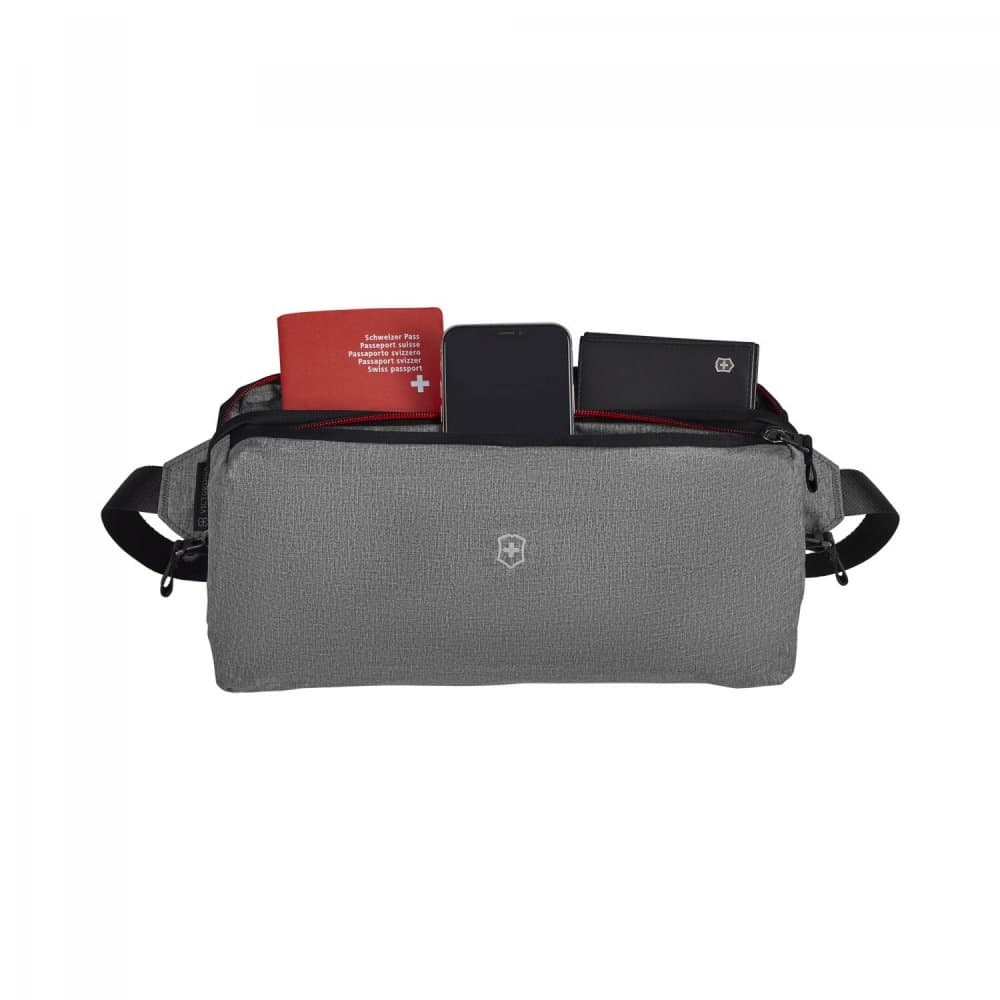 TA Edge Packable Crossbody Bag 610942 pánská ledvinka skládací šedá 610942 - náhled 5