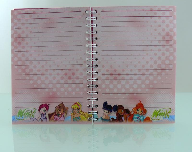 Winx Malý poznámkový blok A6 linky 040646 - náhled 3