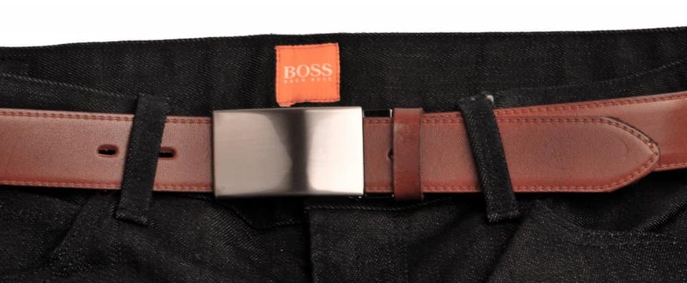 Společenský pásek Penny Belts 35-020-2PS-48 hnědý 105 cm - náhled 5