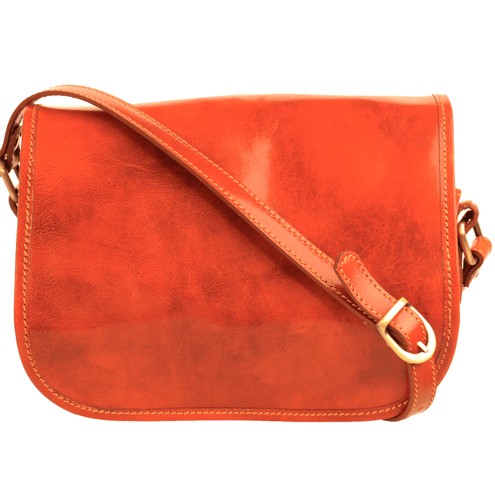 Giglio leather Dámská kožená kabelka 0588 světle hnědá - náhled 2