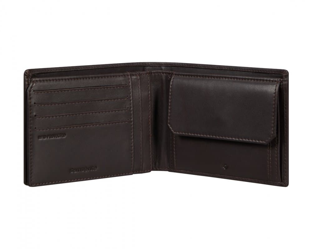 Samsonite Attack 2 SLG 047 pánská kožená peněženka hnědá 144446-1320 - náhled 4