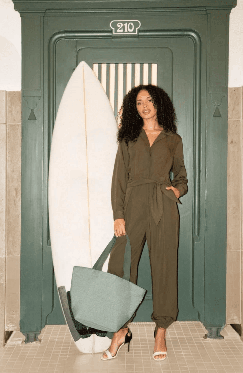Kabelka Reisenthel Shopper M twist sage ZS5048 zelená - náhled 4