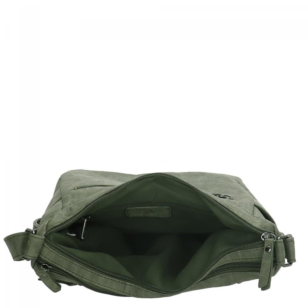 Dámská kabelka přes rameno Enrico Benetti 66343-029 zelená olive - náhled 5