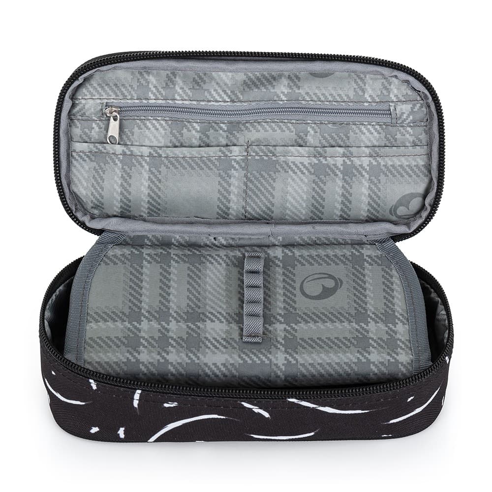 Bagmaster školní penál NOMAD 25 A – černo-bílý - náhled 3