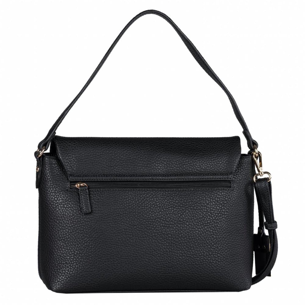 Gabor Gela Flap Bag M Black – elegantní černá dámská kabelka 011648 - náhled 2