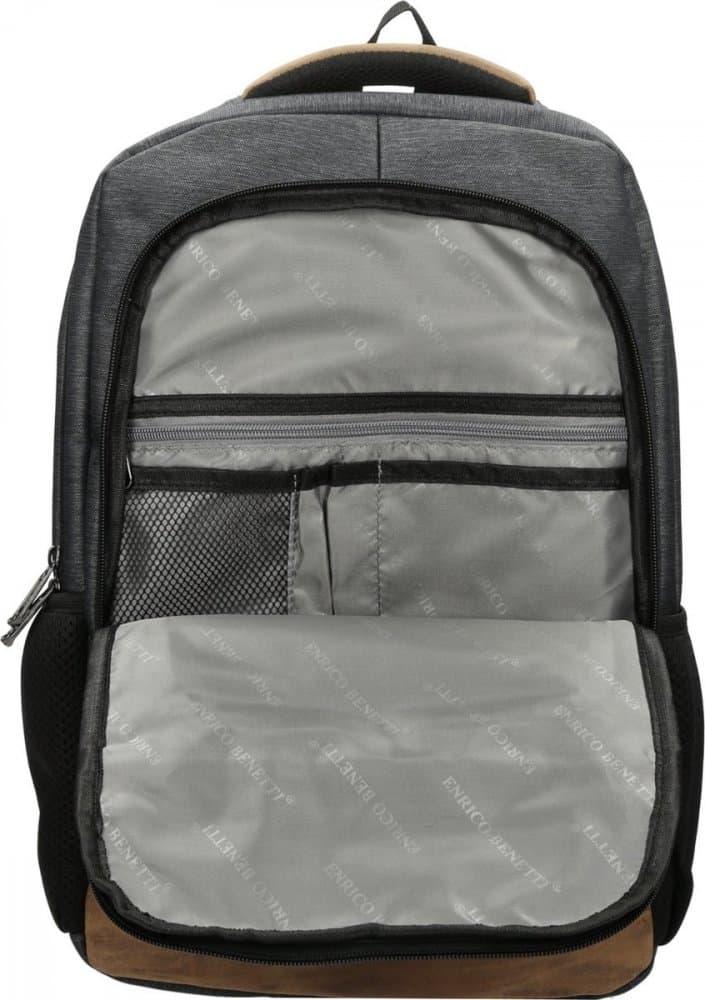 Pánský batoh do práce na notebook 17" 62120-012 grey - náhled 3
