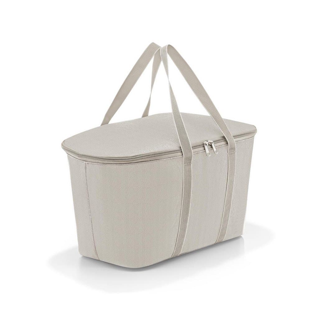 Chladící nákupní košík Reisenthel Coolerbag herringbone sand UH6049