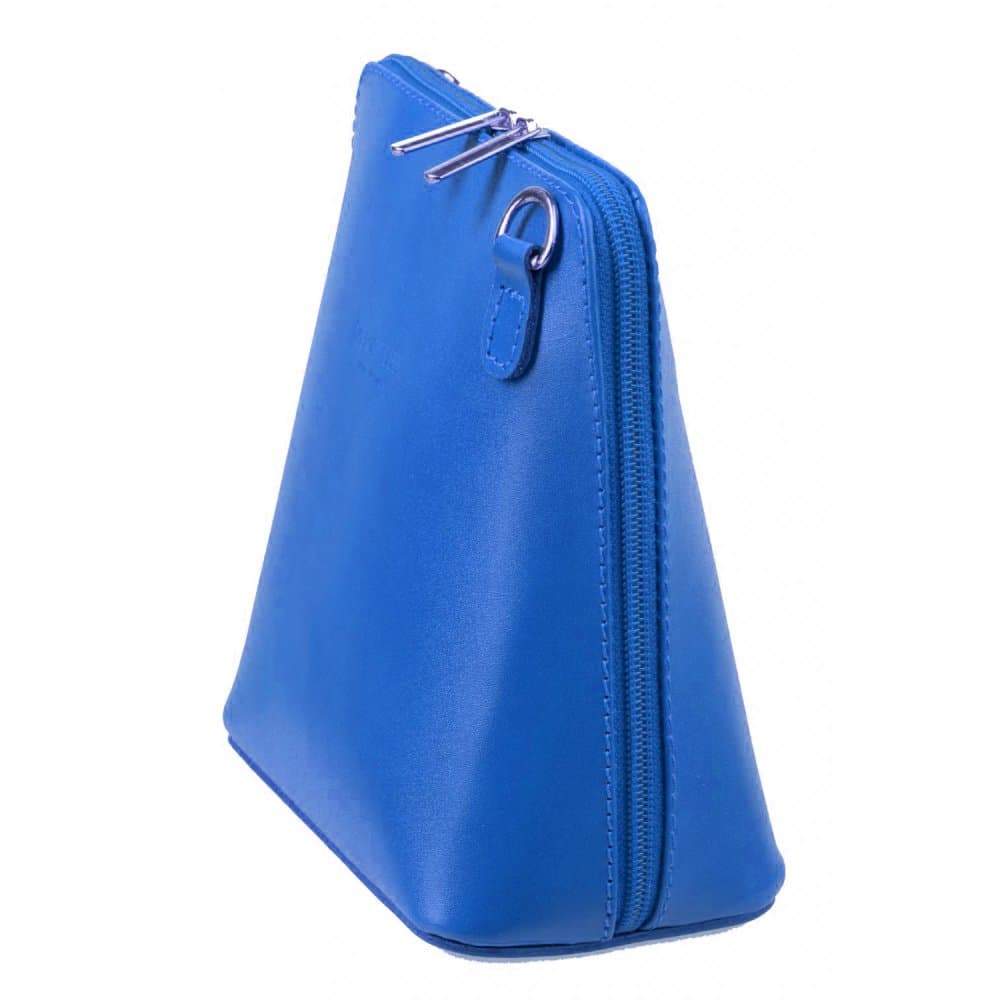Giglio leather Malá dámská kožená kabelka 133 modrá - náhled 3