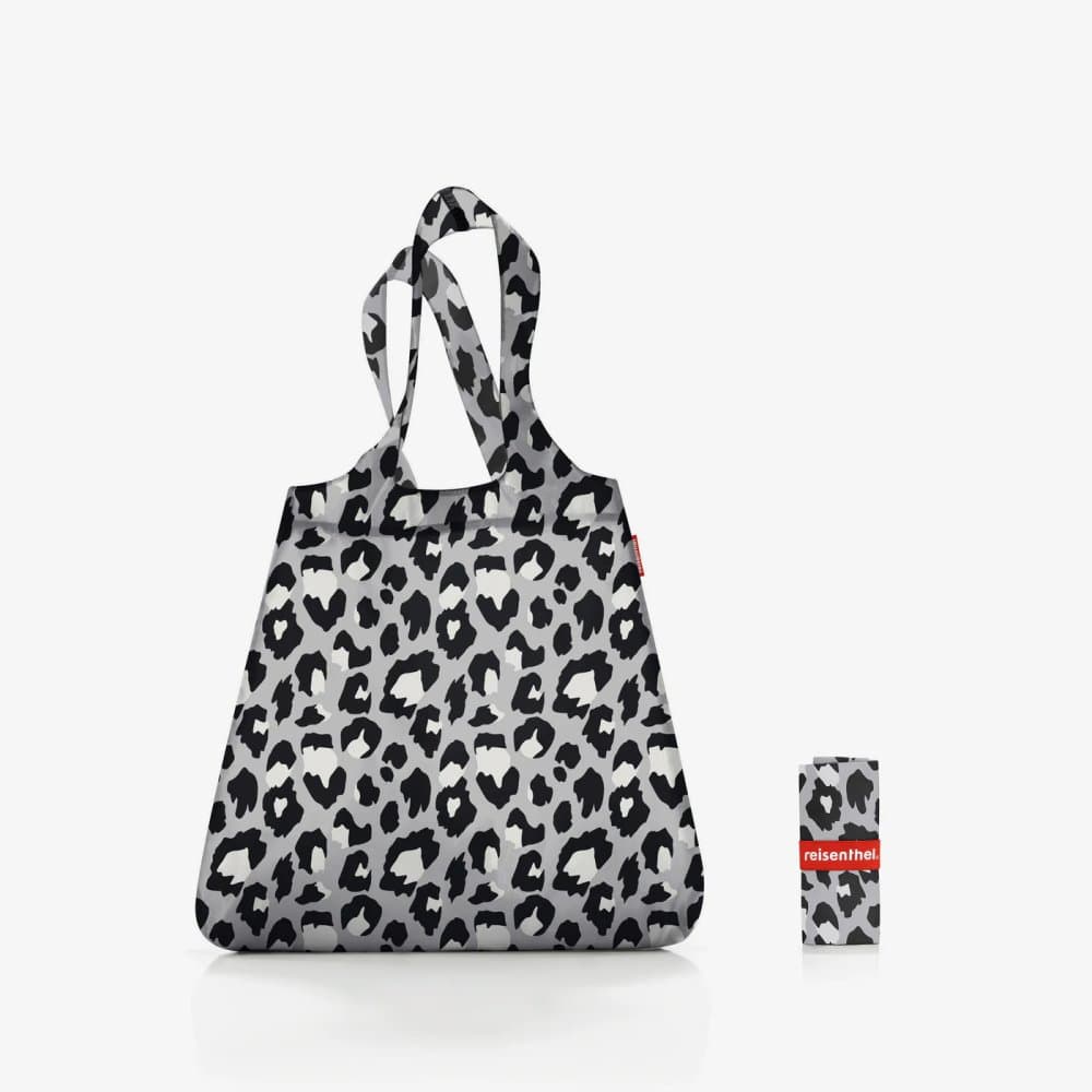 Reisenthel Mini Maxi Shopper Leo nero – skládací nákupní taška AT7080