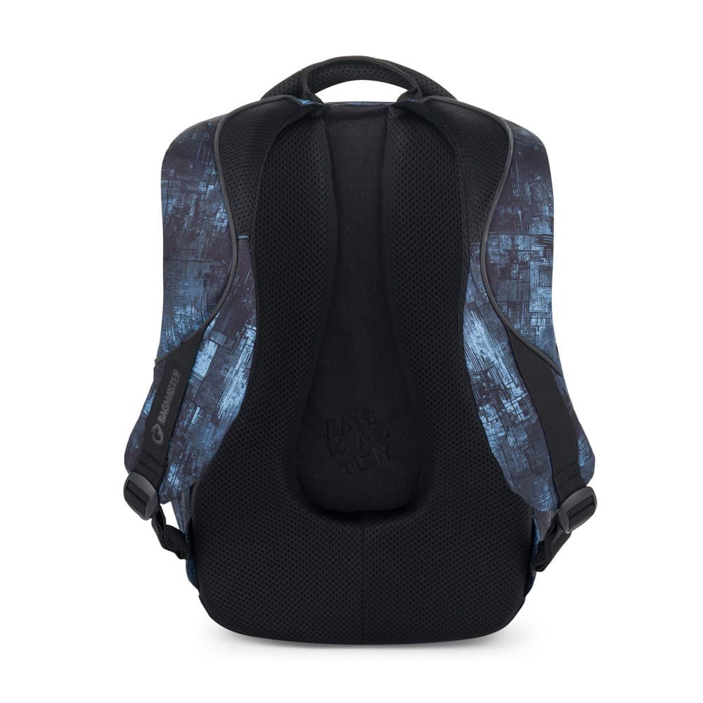 Bagmaster BAG 25 B Školní batoh pro studenty modro/černý - náhled 3