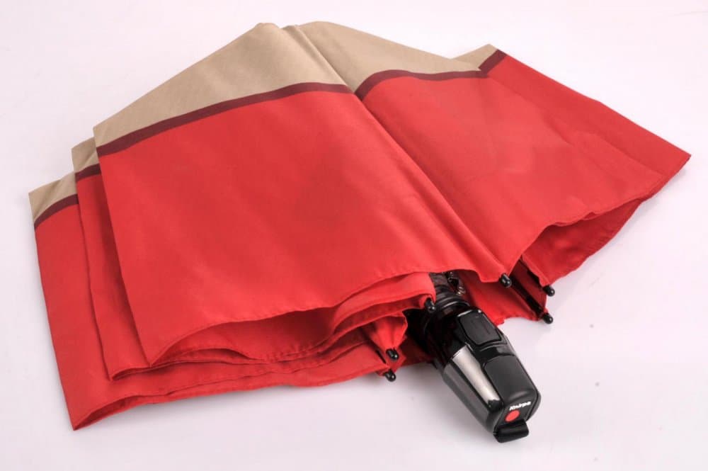 Plně automatický skládací deštník  T2 Duomatic Bright Red 898786394 - náhled 4