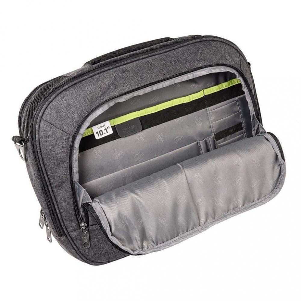 Hama brašna na notebook 15,6" a tablet 10" ; Hama sportiv 1923 šedá 129833 - náhled 3