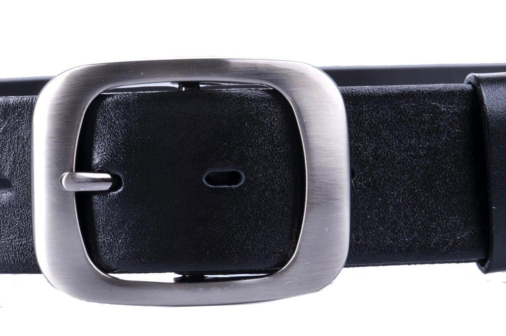 Penny Belts dámský kožený černý pásek 9962 100 cm - náhled 3