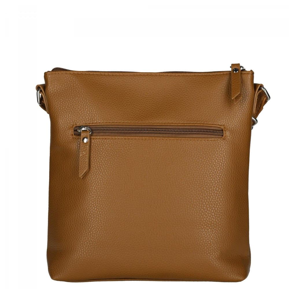 Dámská crossbody kabelka Enrico Benetti Sarah 66715-005 hnědá cognac - náhled 4