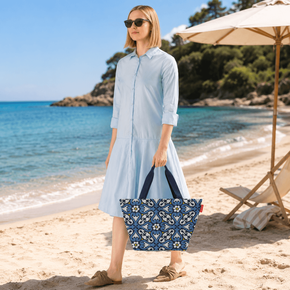 Reisenthel Shopper M Floral 1 ZS4067 – nákupní kabelka, plážová taška - náhled 4