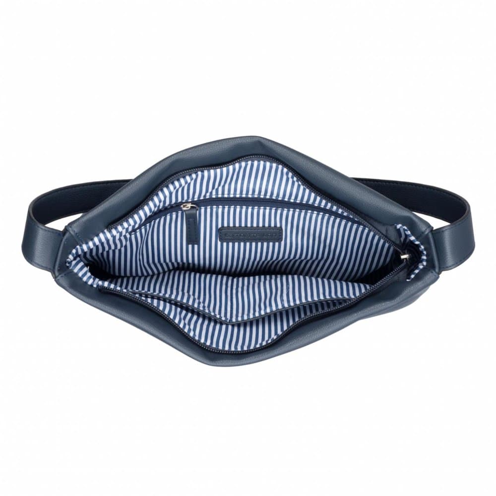 Yuma Hobo Bag M Dark Blue - elegantní tmavě modrá kabelka 011438 - náhled 4