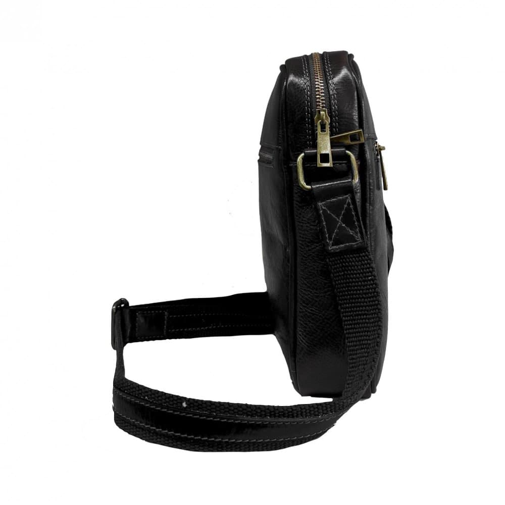MaxFly Pánská crossbody taška T08 černá - náhled 2