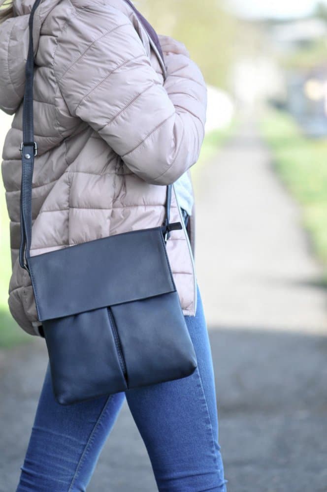 New Bags kabelka přes rameno LB-244 tmavě modrá