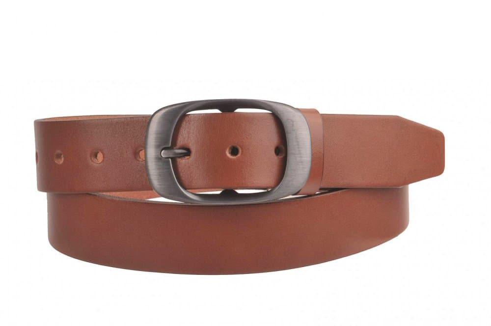 Penny Belts Dámský kožený opasek 7248 přírodní hnědá 100 cm - náhled 1