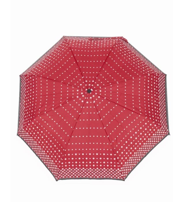Mini Light printed dámský skládací lehký deštník 722165CZ11 červený - náhled 4