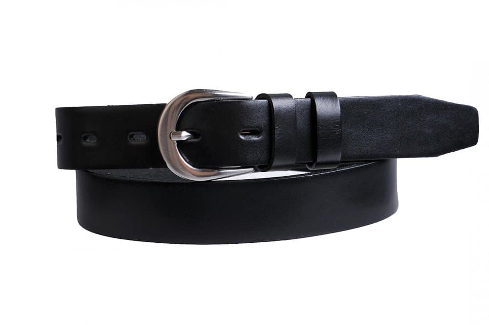 Penny Belts Dámský kožený pásek 30-191-63 černý 100 cm - náhled 3