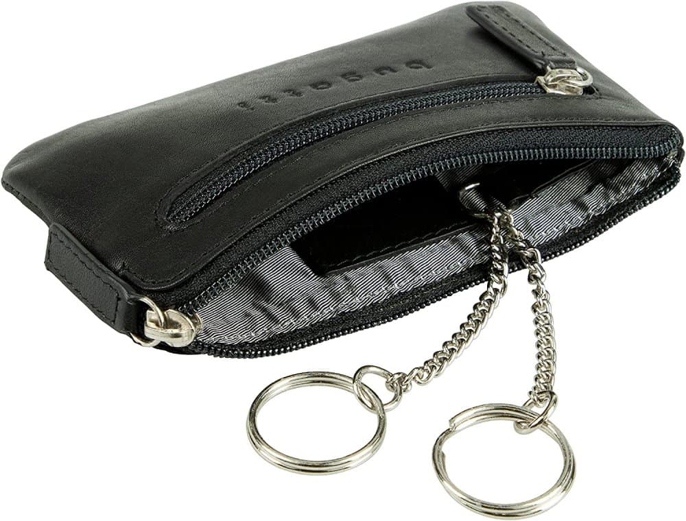 Kožená klíčenka Bugatti Primo classic 49108401 černá - náhled 4