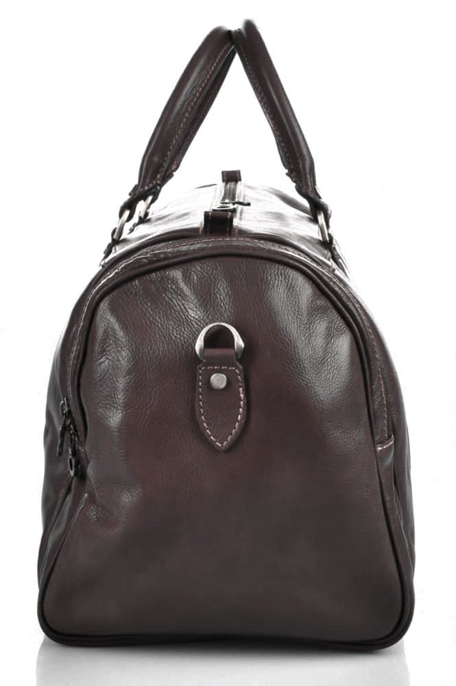 Giglio leather Kožená cestovní taška 0429 tmavě hnědá - náhled 2