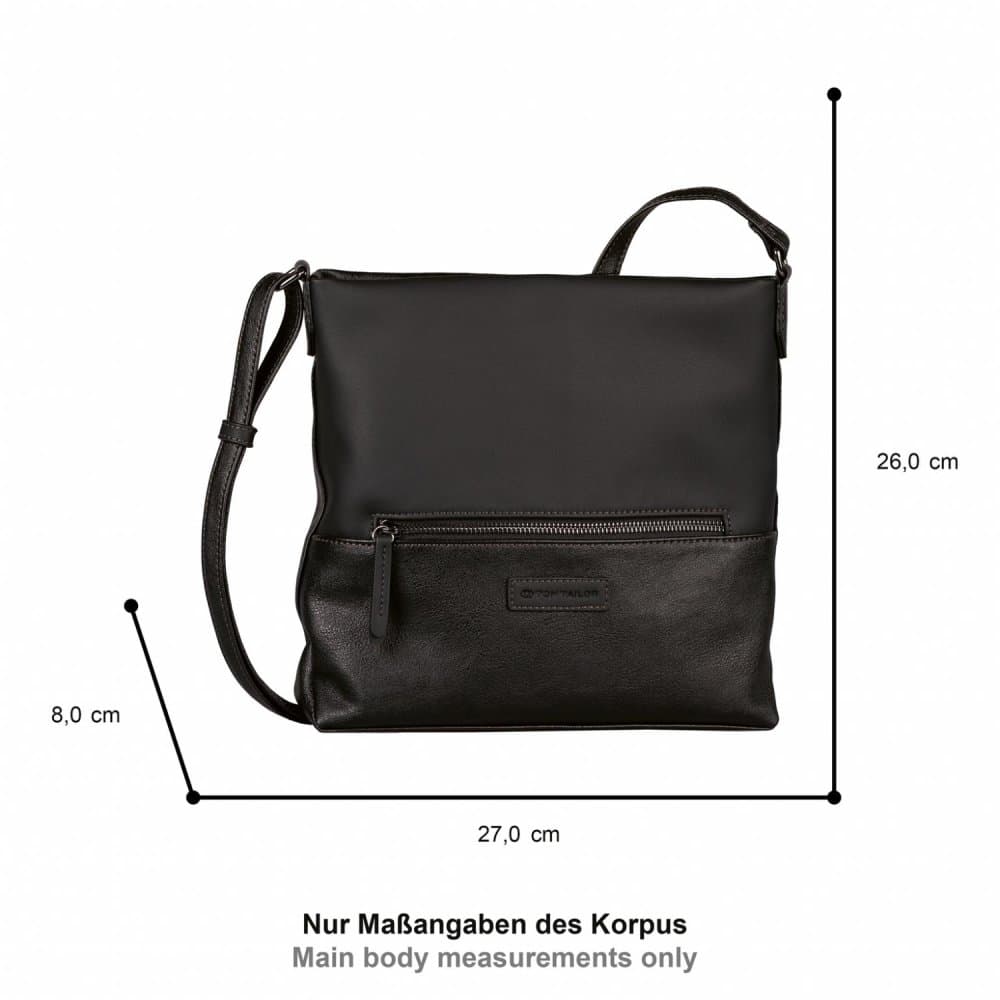 Tom Tailor Crossbody kabelka Gia cross bag M černá, 10894 - náhled 5