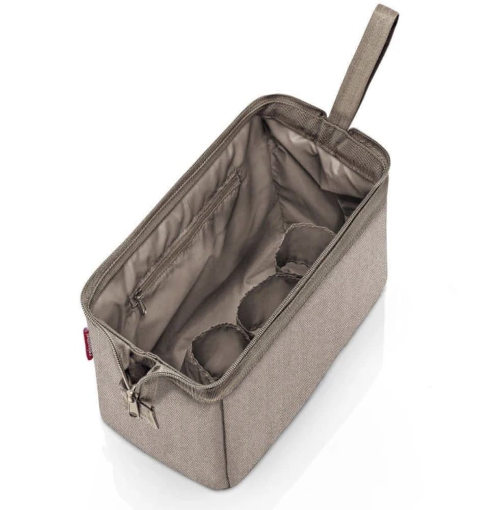 Dámská taštička na kosmetiku Reisenthel Travelcosmetic Herringbone Mokka WC6054 - náhled 4