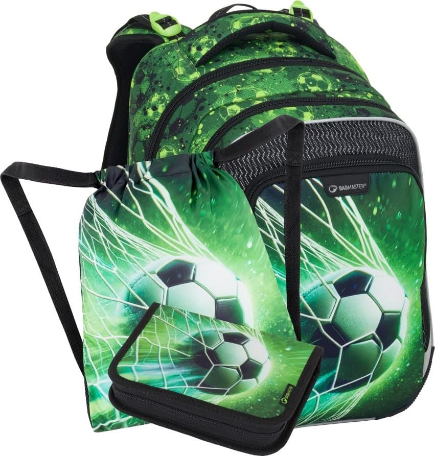 Bagmaster Malý školní set pro prvňáčky LUMI 25 B fotbal