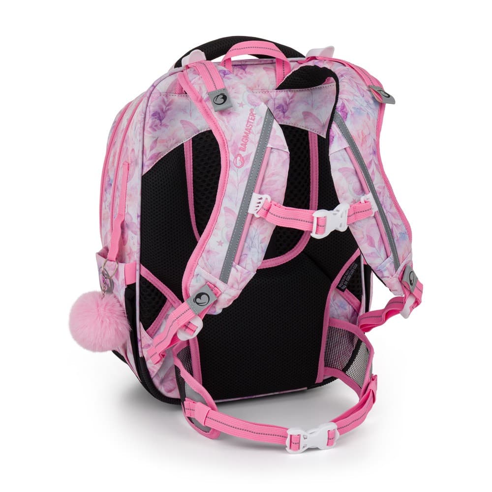 Bagmaster Dívčí školní batoh BETA 26 B Jednorožec - lehký školní batoh pro prvňáčky - náhled 3