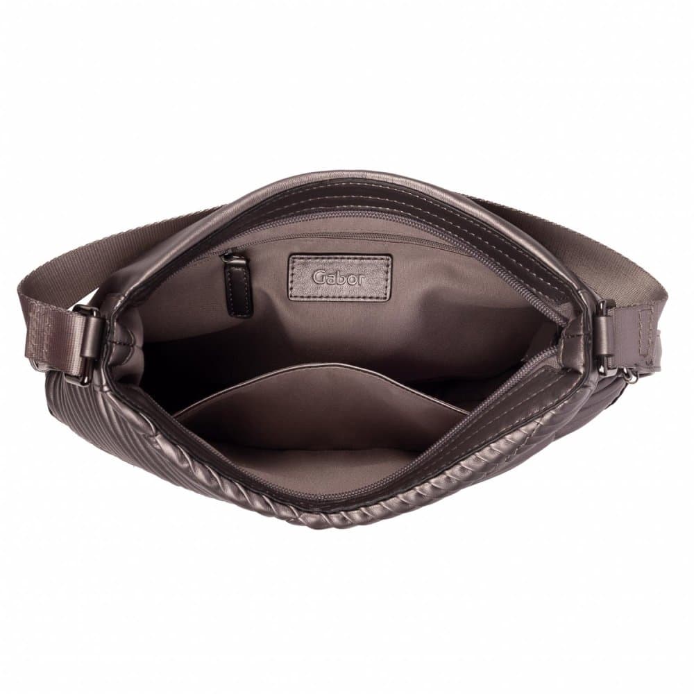 Finley Cross bag M kabelka 012045 metalická hnědá - náhled 3