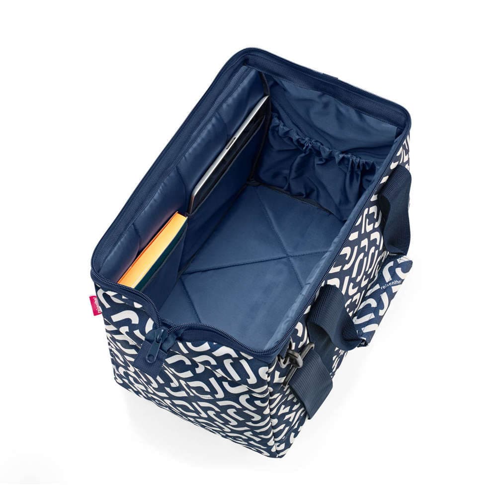 Dámská cestovní taška allrounder M signature navy MS4073 - náhled 4