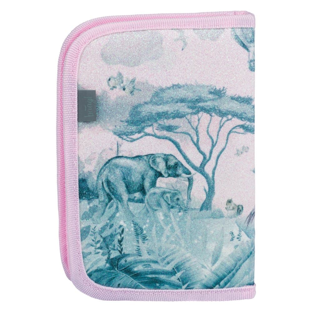 Školní penál klasik dvě chlopně Safari A-32367 - náhled 3